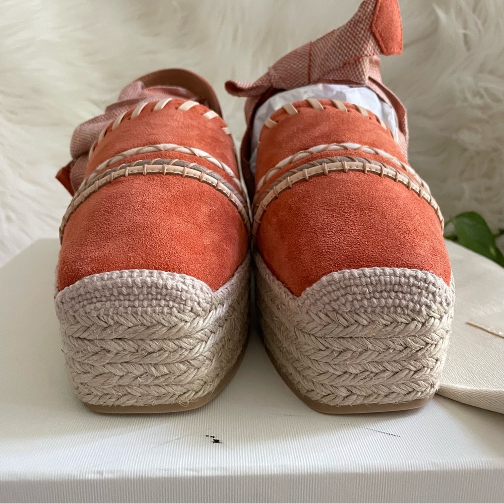 Ulla Johnson Women's Abia Platform Espadrilles Arabian Spice Suede 10 NIB - Picture 9 of 16
